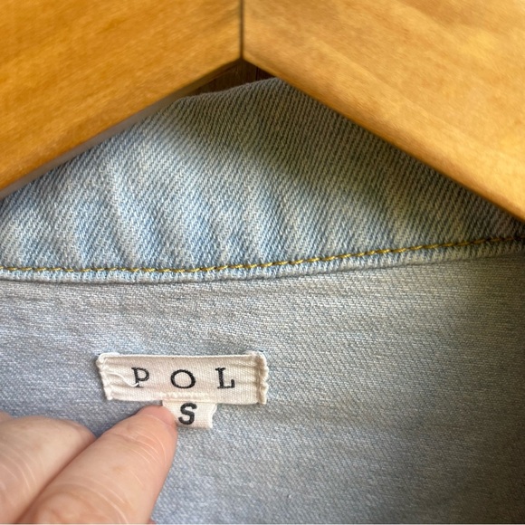 POL Light Blue Jean Jacket - Picture 3 of 5